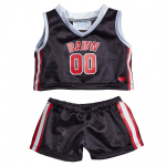 BUILD-A-BEAR BASKETBALL korvpalliriiete komplekt