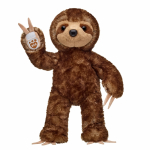 BUILD-A-BEAR pehme m&auml;nguasi pruun laiskloom, 45 cm