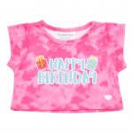 BUILD-A-BEAR BIRTHDAY T-s&auml;rk roosa