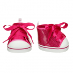 BUILD-A-BEAR jalatsid fuksia s&auml;delevad k&otilde;rged tossud