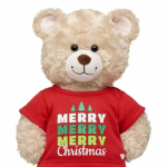 BUILD-A-BEAR HOLIDAY riiete komplekt H&auml;id j&otilde;ule T-s&auml;rk