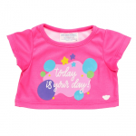 BUILD-A-BEAR roosa T-s&auml;rk