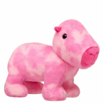 BUILD-A-BEAR pehme m&auml;nguasi roosa v&auml;rviline kapibaara, 28 cm