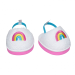 BUILD-A-BEAR valged pehmed sussid vikerkaar