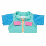 BUILD-A-BEAR pastelsetes toonides sherpa jakk