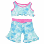 BUILD-A-BEAR Tie-dye kaheosaline komplekt