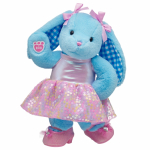BUILD-A-BEAR roosa lillekujuliste litritega kleit