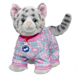 BUILD-A-BEAR PROMISE PETS roosa ruuduline pidžaama