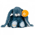 Bunny & Me tikkimisteenusega pehme m&auml;nguasi s&otilde;bralik j&auml;nes Kanini sinine, 30 cm