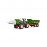 BRUDER Traktor esilaaduri ja treileriga 1:16