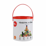 bo. puidust klotsid T&auml;hestik ja S&otilde;nad (eesti keeles)