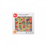 bo. arendav puidust pusle T&auml;hestik ja loomad (eesti keeles)