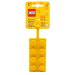 LEGO nimeripats - 2x4 kollane