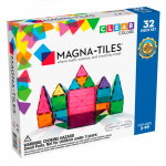 MAGNA-TILES Magnetkonstruktori komplekt Clear colors, 32 osa