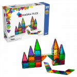 MAGNA-TILES Magnetkonstruktori komplekt Clear Colors, 100 tk