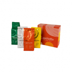 Kohviubade komplekt Caprisette, 4 x 250 g karbis