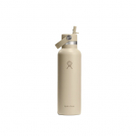 Hydro Flask Standard Mouth Flex Straw Cap Oat termospudel, 621 ml