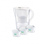 Filterkann BRITA Marella Cool White, 2.4 l + 3 veefiltrit BRITA Maxtra+