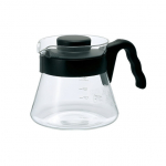 Hario V60 klaasist kohvikann, 700 ml &ndash; must