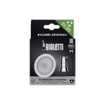 Tihend ja filtriplaat Bialetti roostevabast terasest 4-tassi mokakannudele