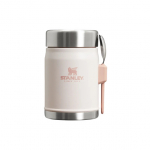 Termoskarp koos kahvel-lusikaga Stanley Classic Legendary Rose Quartz, 0.4 l