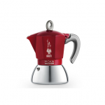 Espressokann Bialetti New Moka Induction 4-cup Red