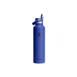 Hydro Flask Standard Mouth Flex Straw Cap Capri Blue termospudel, 621 ml