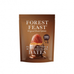 Forest Feast maap&auml;hkliv&otilde;i ja piima&scaron;okolaadiga kaetud datlid, 140 g