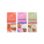 Jahvatatud kohvi komplekt CHiATO Amaretto & Caramel & Hazelnut, 3 x 250 g