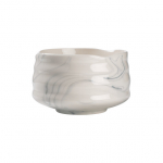 Keraamiline matcha kauss CHiATO Chawan Cloud Mist &ndash; valge/sinakashall