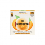 Waterdrop Microdrink Ice Tea Peach joogikuubikud p&auml;ris teega, 12 tk.