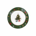 Taldrik Homla KALVEN Deep Green, 22 cm