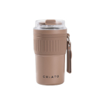 CHiATO Home hotSIP Choco Brown isoleeritud termostass, 400 ml &ndash; pruun