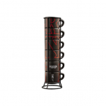 Bialetti Stranger Things virnastatavad tassid, 6 x 80 ml Stranger Things