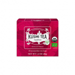 Orgaaniline puuvilja- ja taimetee Kusmi Tea AquaRosa &ndash; 20 musliinteekotti