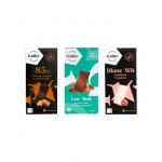 &Scaron;okolaaditahvlite komplekt Galler Milk Amonds x White Raspberry x Noir Eclats De Caramel, 3 x 80 g