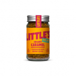 Kofeiinivaba maitsestatud lahustuv kohv Little's Decaf Creamy Caramel, 50 g