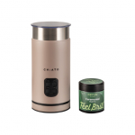 CHiATO milkPLAY piimavahustaja ja Feel Brill tseremoniaalne matcha tee komplekt