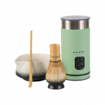 CHiATO milkPLAY piimavahustaja ja Zen Yin Yang matcha tee komplekt