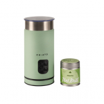 CHiATO milkPLAY piimavahustaja ja Feel Brill matcha tee komplekt