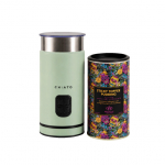 CHiATO milkPLAY piimavahustaja ja Whittard of Chelsea Sticky Toffee Pudding kuuma &scaron;okolaadi komplekt