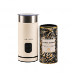 CHiATO milkPLAY piimavahustaja ja Whittard of Chelsea Luxury White kuuma &scaron;okolaadi komplekt