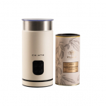 CHiATO milkPLAY piimavahustaja ja Whittard of Chelsea Luxury White kuuma &scaron;okolaadi komplekt