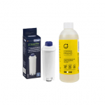 DeLonghi kohvimasina hoolduskomplekt (katlakivieemaldi + DLSC002 (5513292811) veefilter)