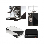 Eureka kodubarista komplekt &ndash; espressomasin, kohviveski, sahtel ja kaal