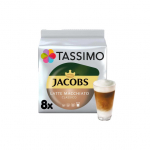 Kohvikapslid Tassimo Latte Macchiato Classico (sobivad Bosch Tassimo kapslimasinatele), 8+8 tk.