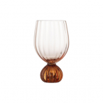 Bloomingville Rose Taurin veiniklaas, 430 ml