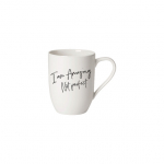 Tass Villeroy & Boch Statement Amazing Not Perfect, 290 ml