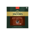 Jacobs Espresso Intenso kohvikapslid Nespresso&reg; masinatele, 20 tk.