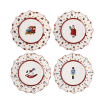Villeroy & Boch Toy\'s Delight Anniversary Edition 4-osaline taldrikute komplekt, 24 cm